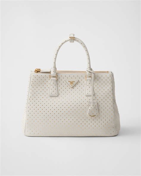 white prada galleria bag|Prada galleria bag sale.